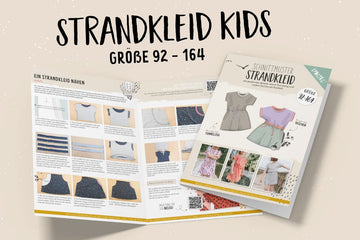 Papierschnittmuster "Strandkleid Kids", Lybstes, Gr. 92-164
